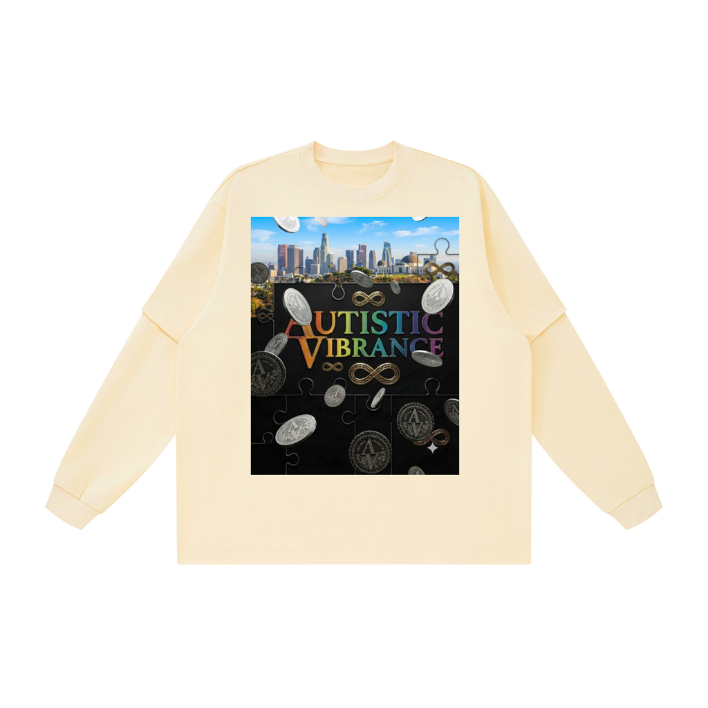 Unisex Layered Oversized T-Shirt