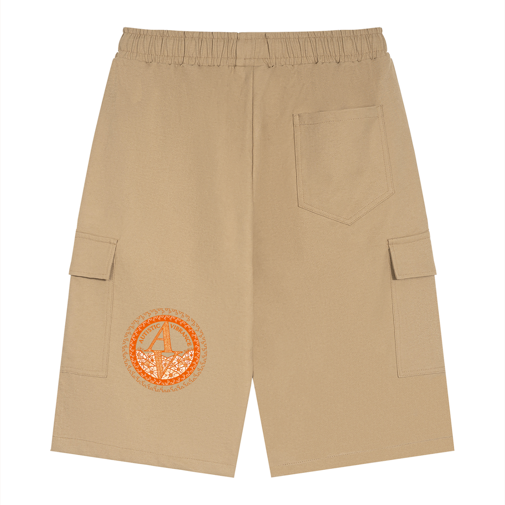 Unisex Drawstring Cargo Shorts
