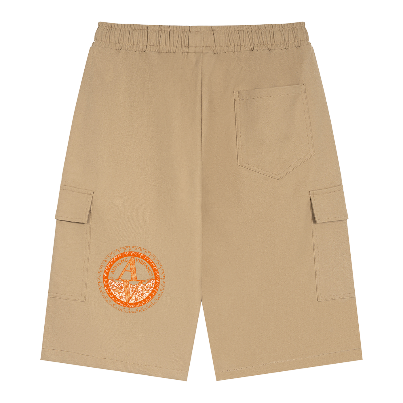 Unisex Drawstring Cargo Shorts