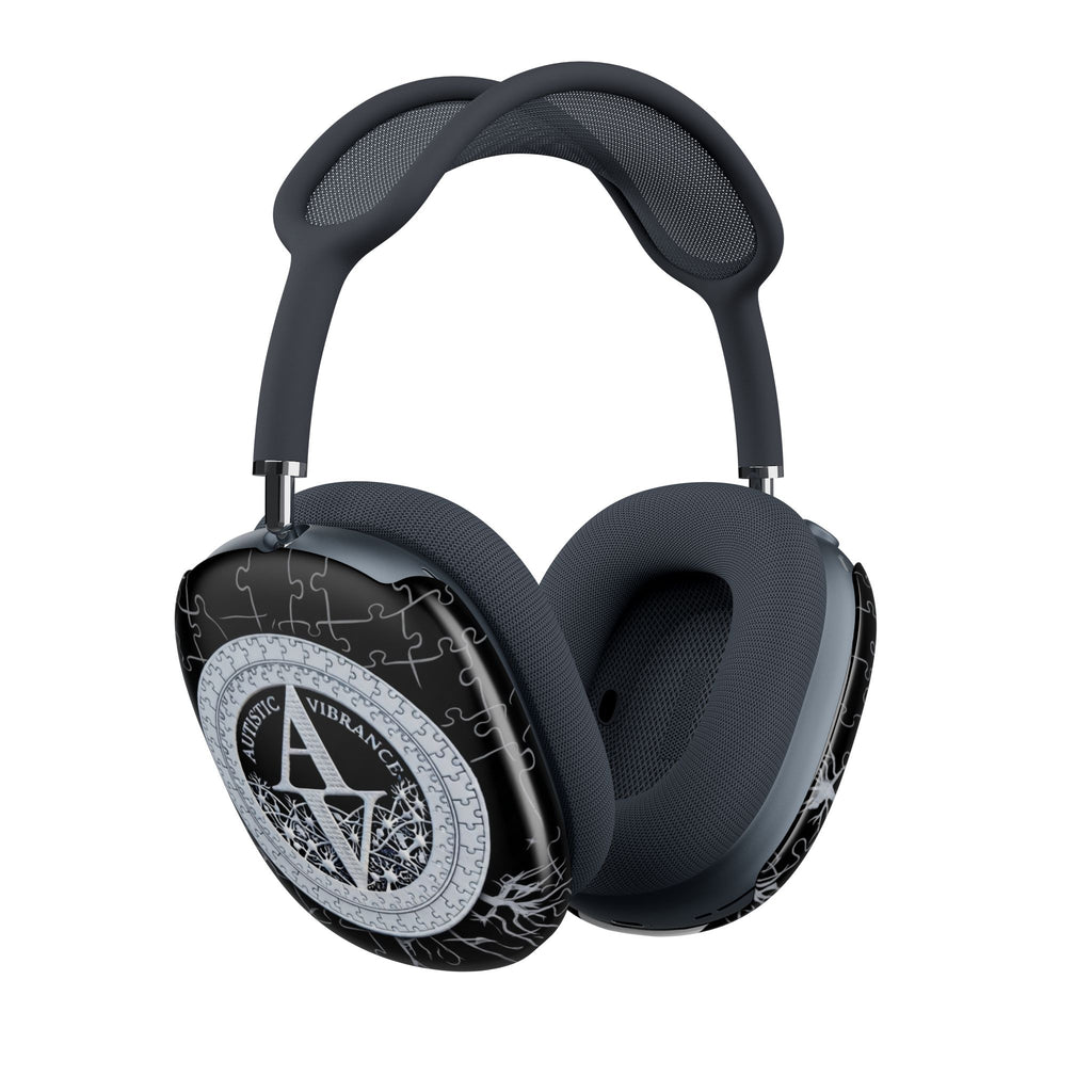 Autistic Vibrance Puzzle Emblem AirPod Max Case