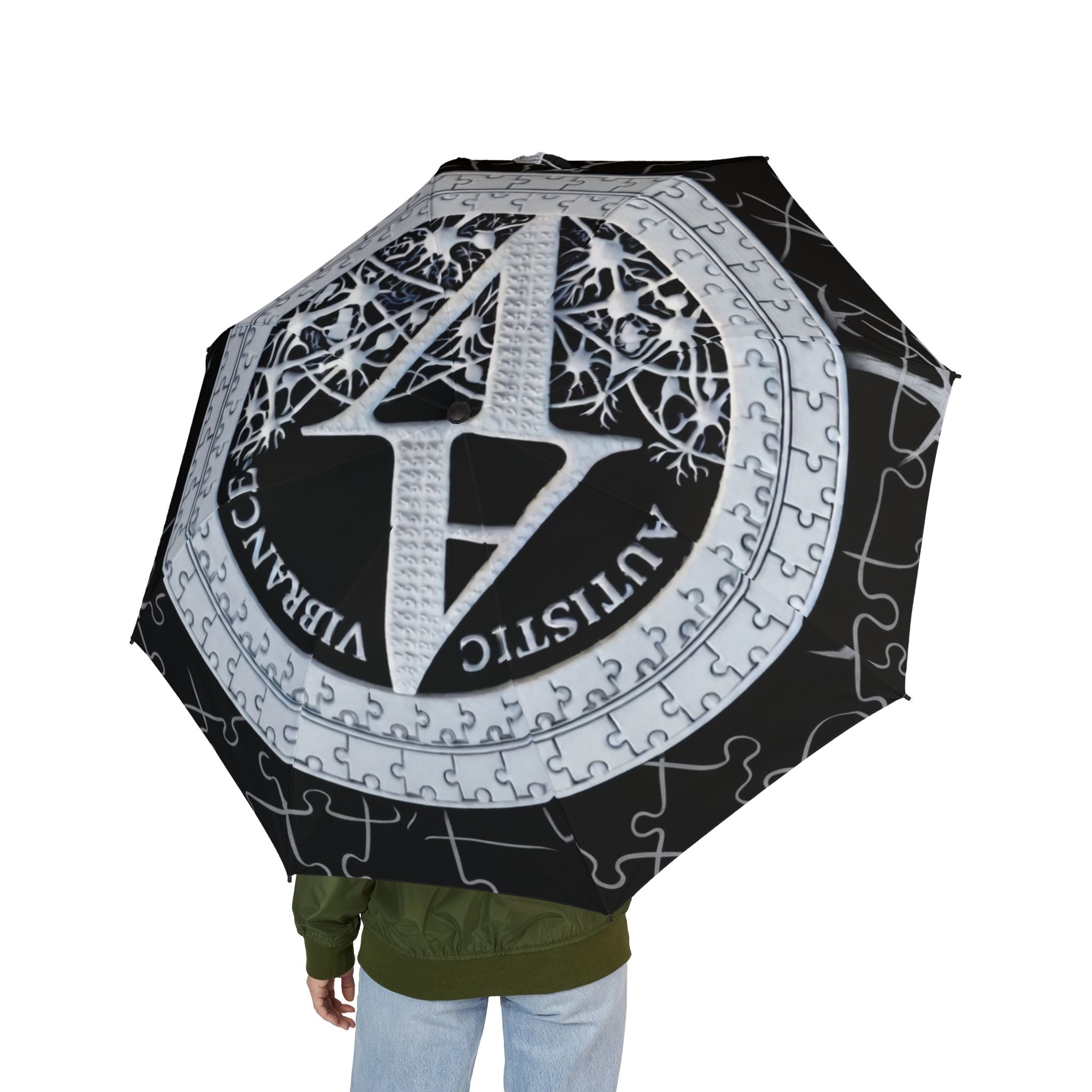 Autistic Vibrance Foldable Umbrella