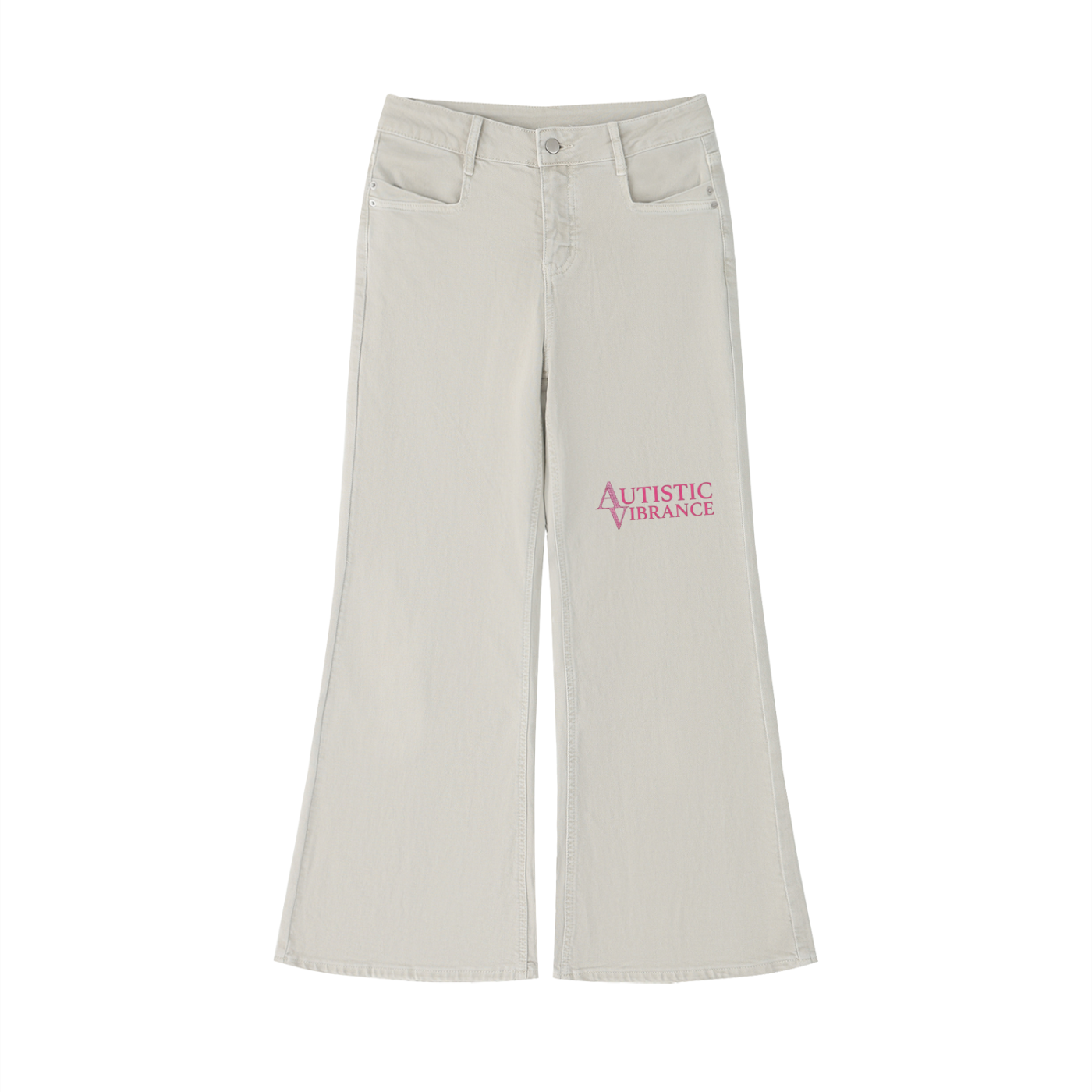 Women's Vintage Wash Flared Leg Jeans