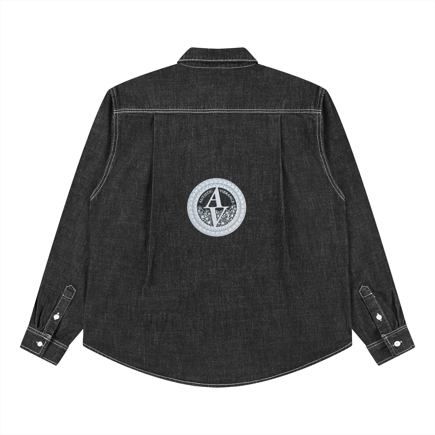 Unisex Vintage Wash Denim Shirt