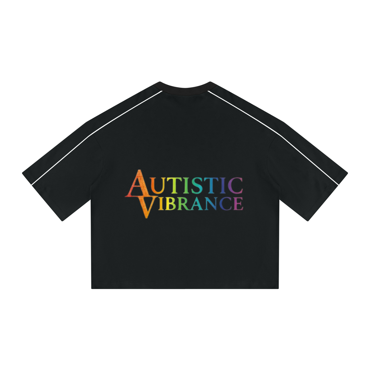 Unisex Heavyweight Boxy Piping T-Shirt
