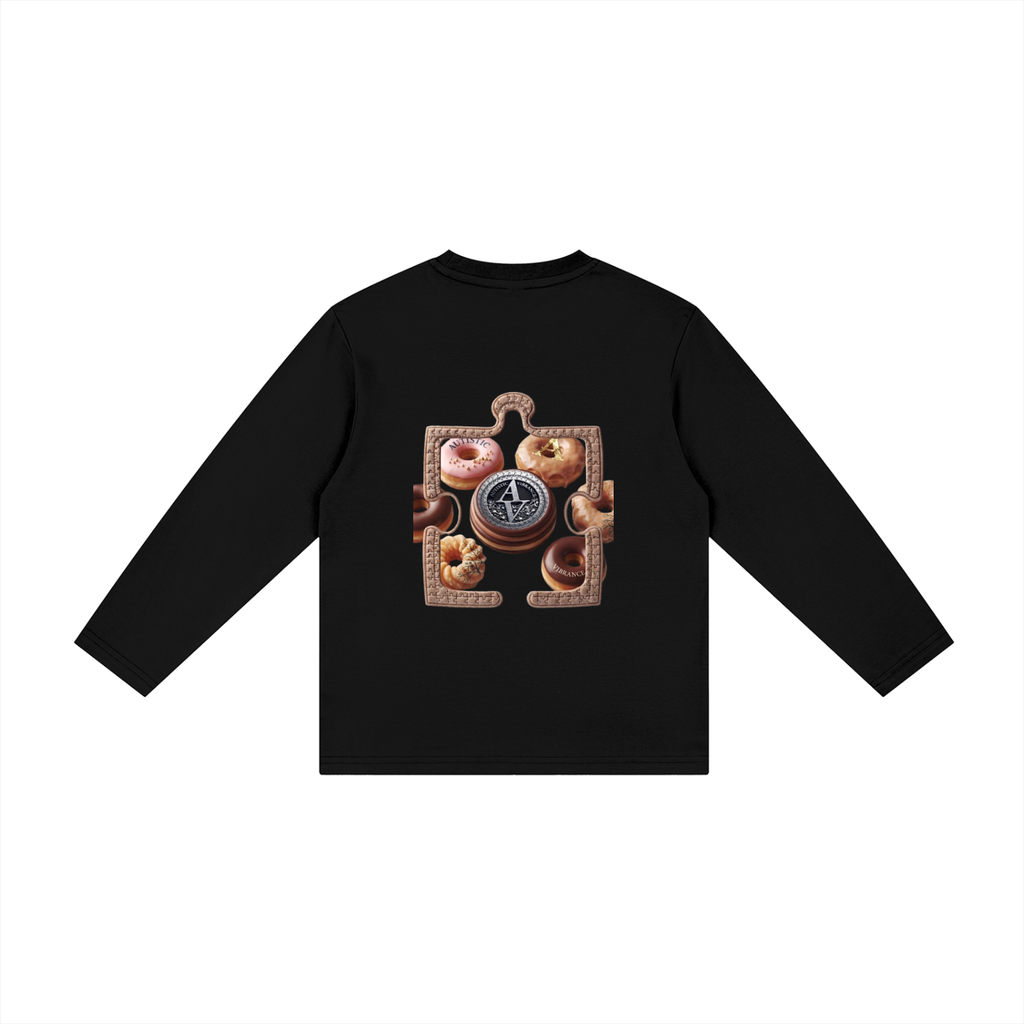Kid's Drop Shoulder Long Sleeve T-Shirt