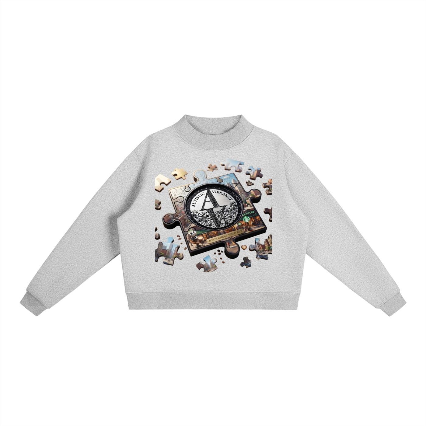 Autistic Vibrance Crew Sweatshirt