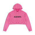 Women’s Mineral Washed Crop Hoodie