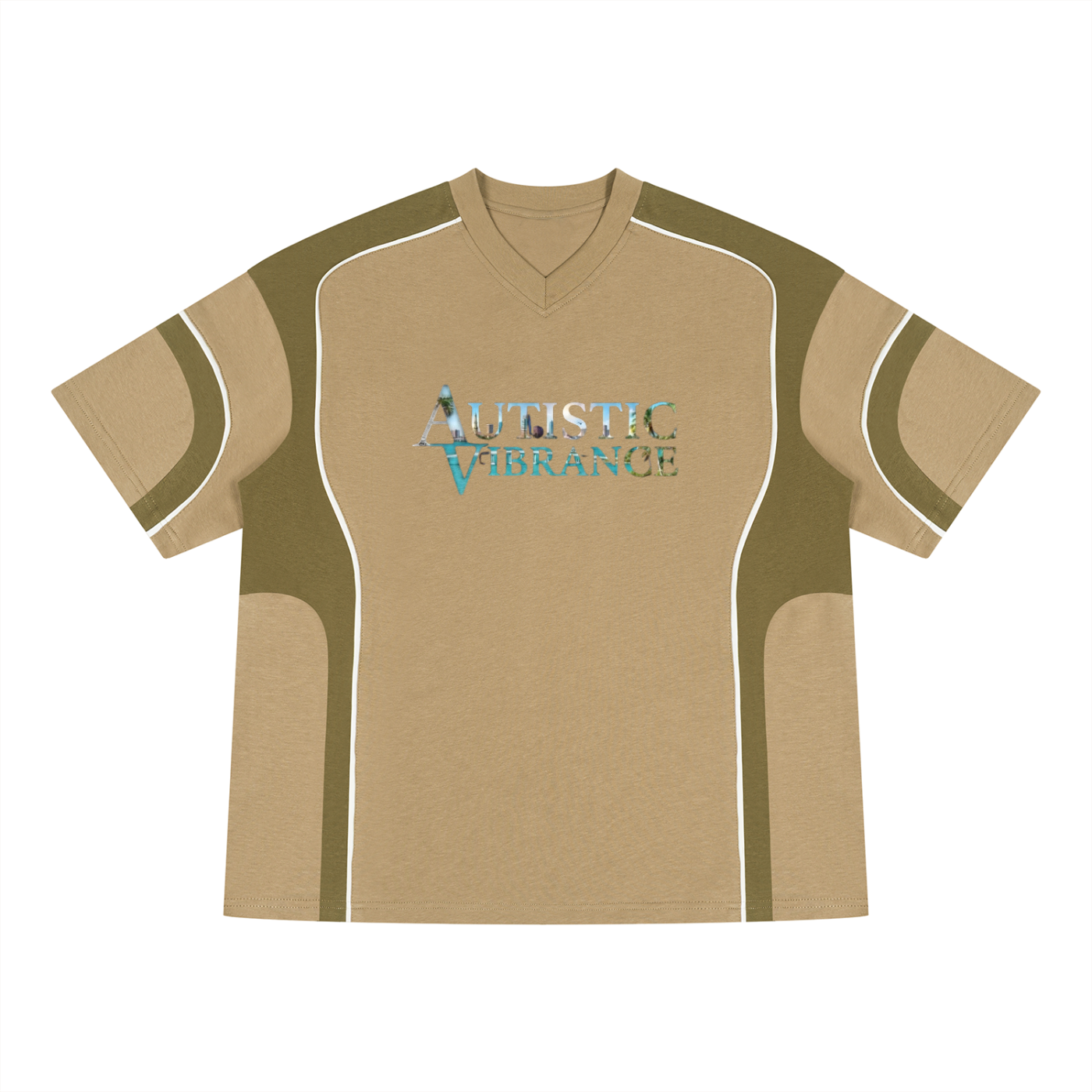 Autistic Vibrance V-Neck T-Shirt