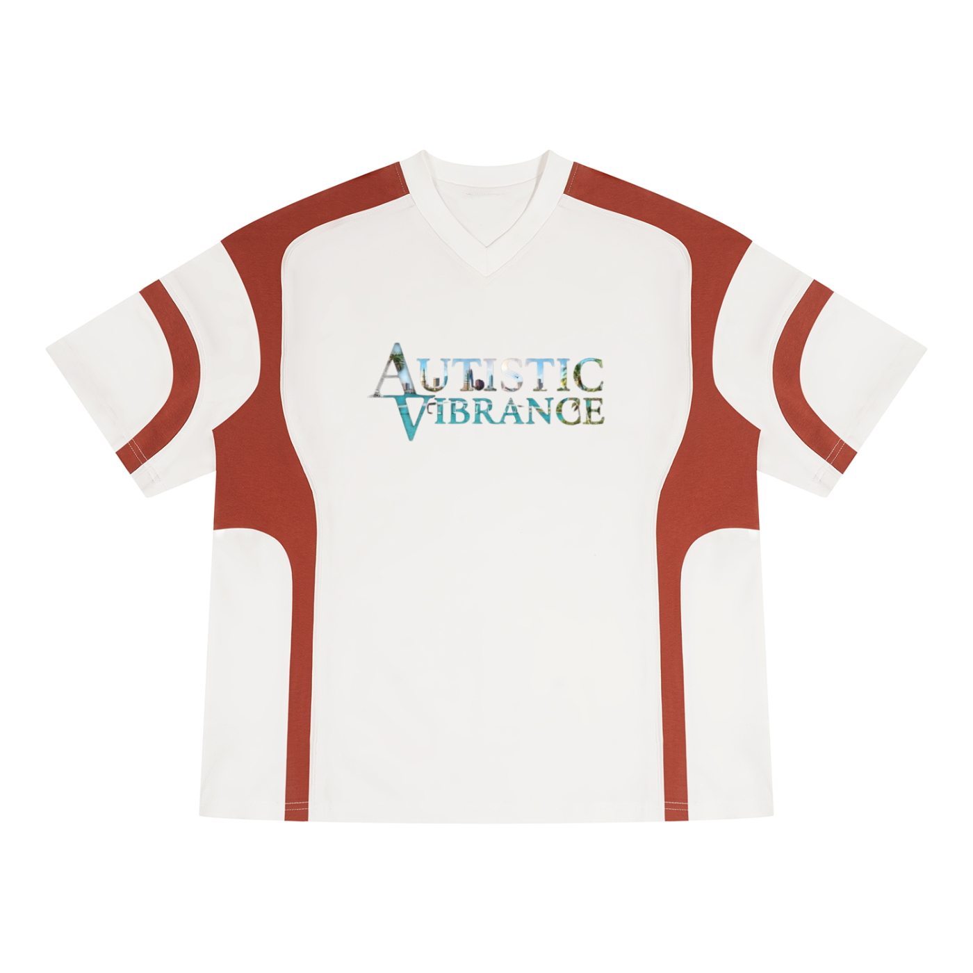 Autistic Vibrance V-Neck T-Shirt