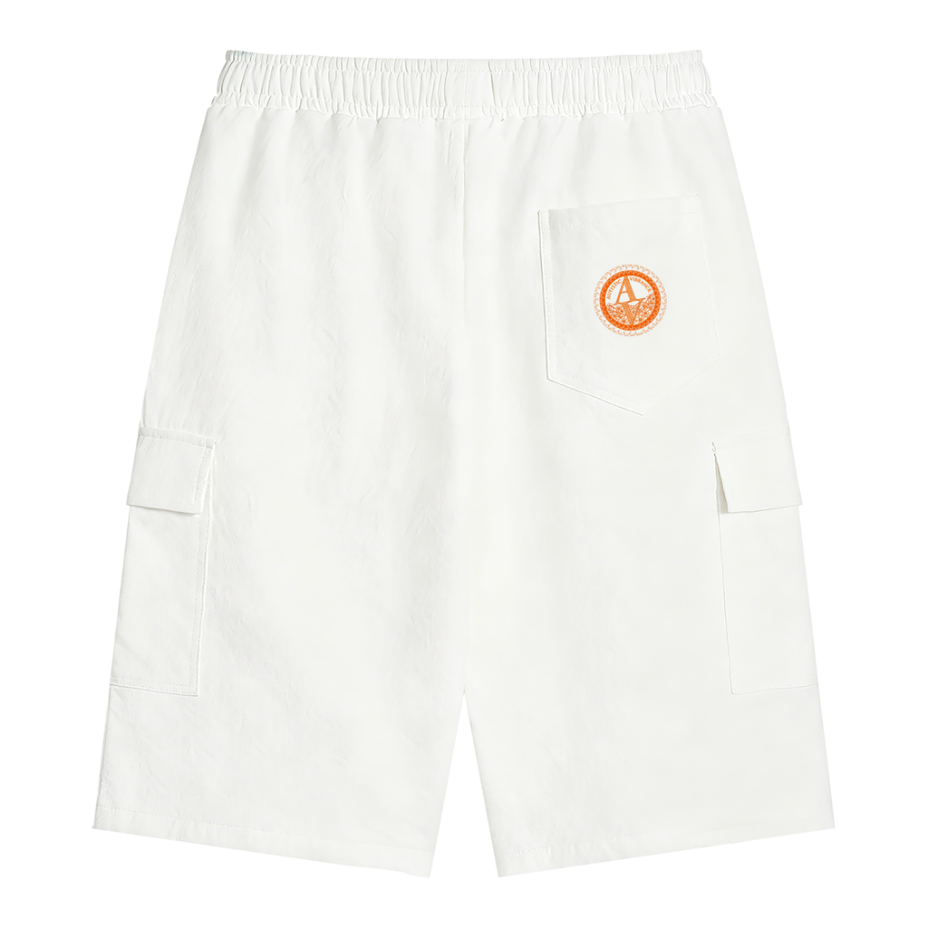 Autistic Vibrance Drawstring Cargo Shorts