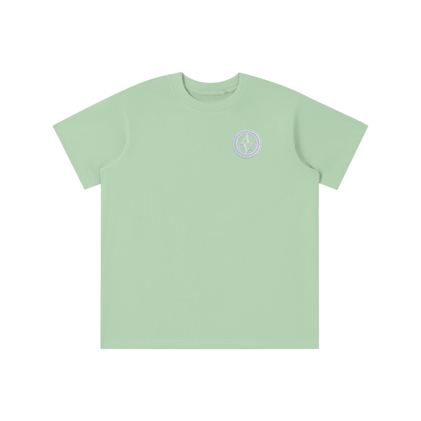 Autistic Vibrance Kids' White Logo T-shirt