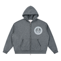 Unisex Sparkles Full Zip Boxy Hoodie