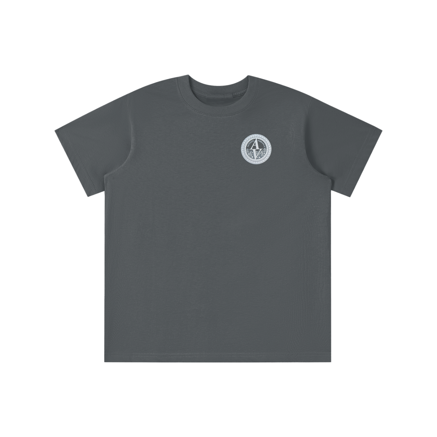 Autistic Vibrance Kids' White Logo T-shirt
