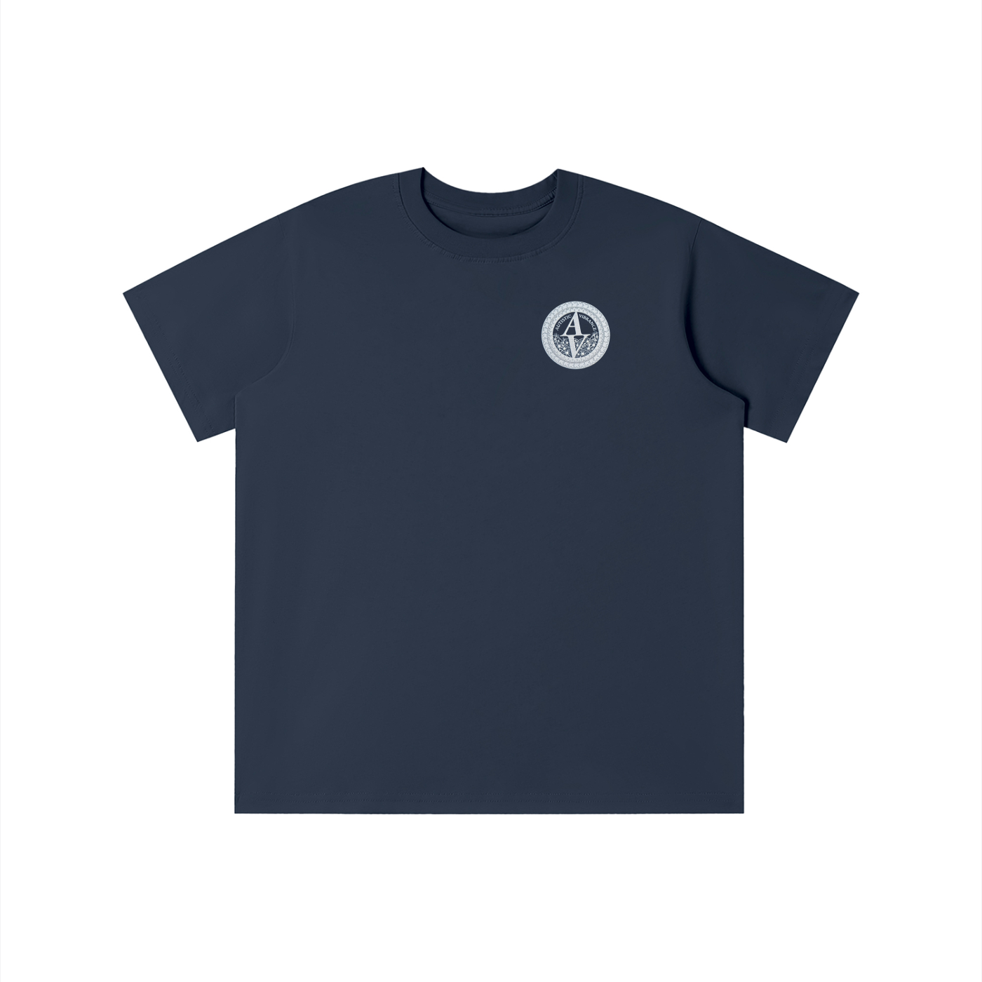 Autistic Vibrance Kids' White Logo T-shirt