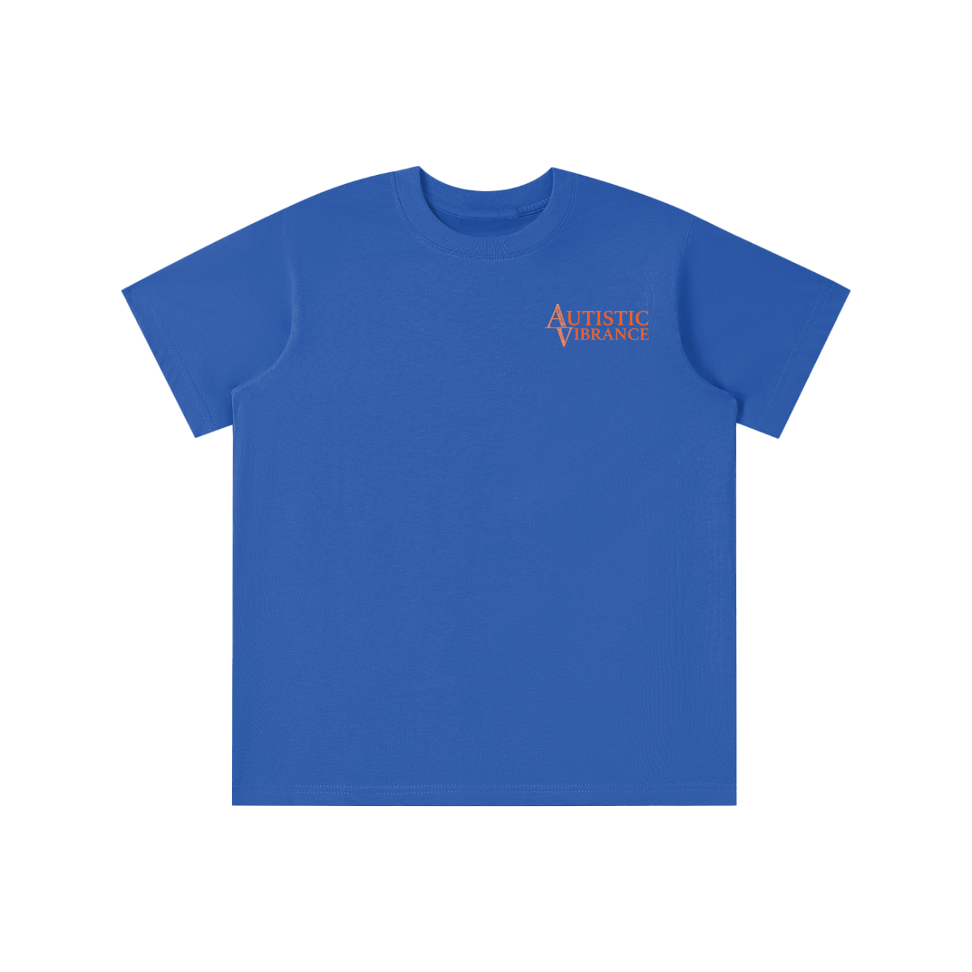 Autistic Vibrance Kids' Orange Logo T-shirt