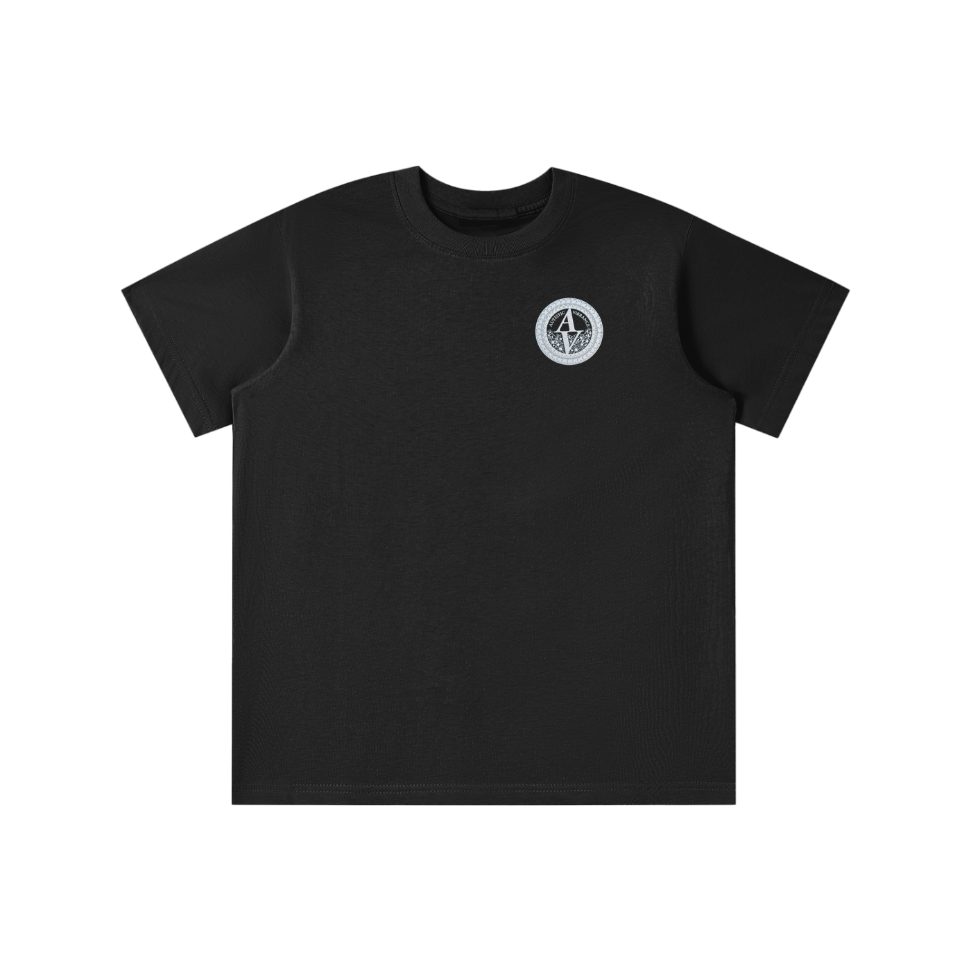 Autistic Vibrance Kids' White Logo T-shirt