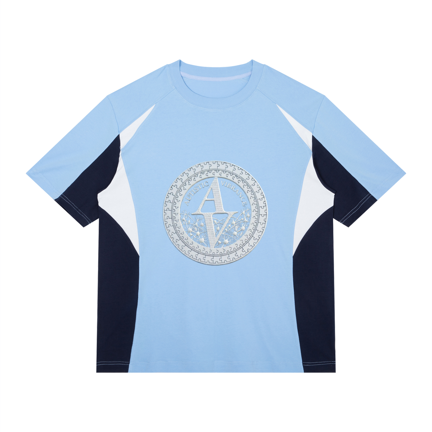 Unisex Color Block Raglan T-Shirt