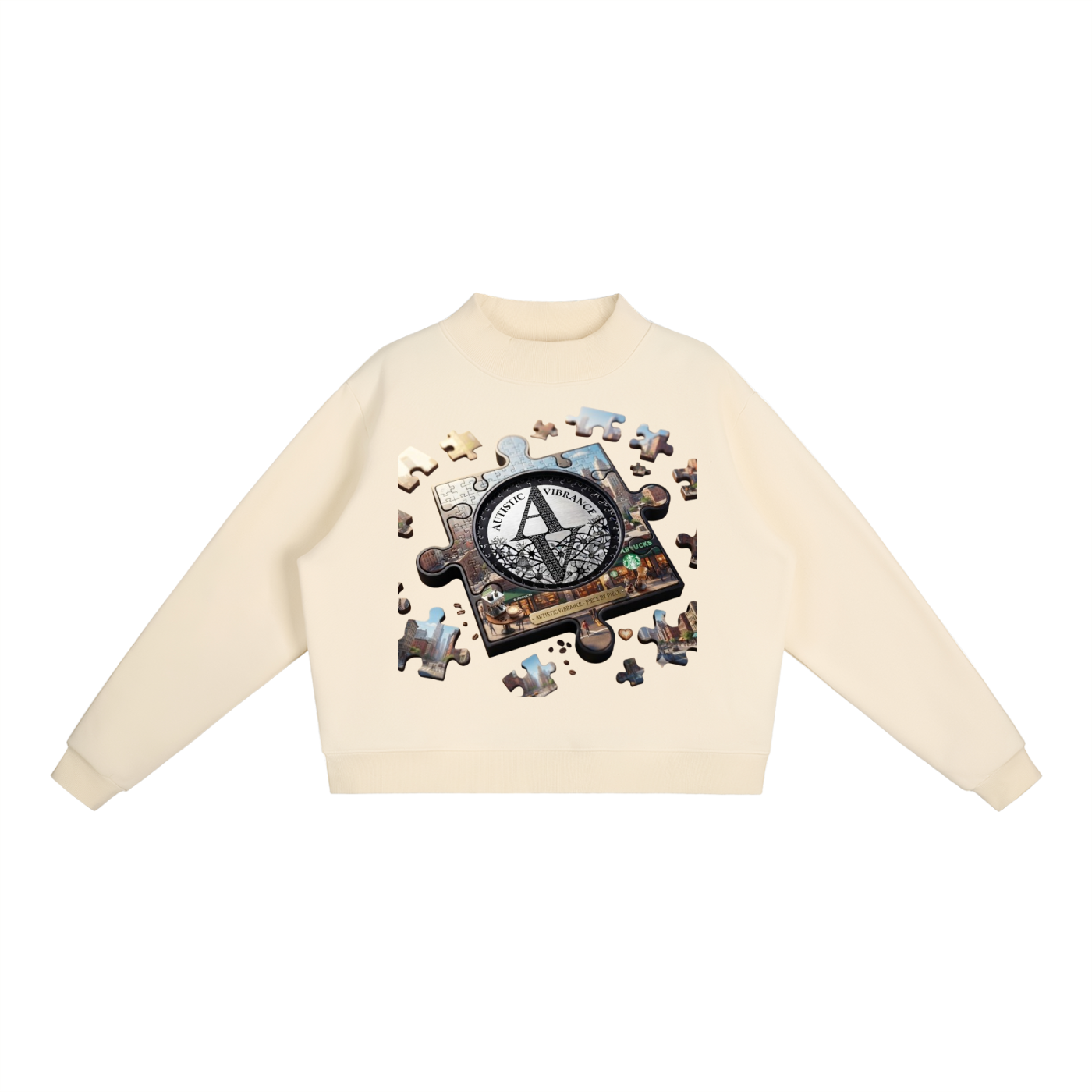 Autistic Vibrance Crew Sweatshirt