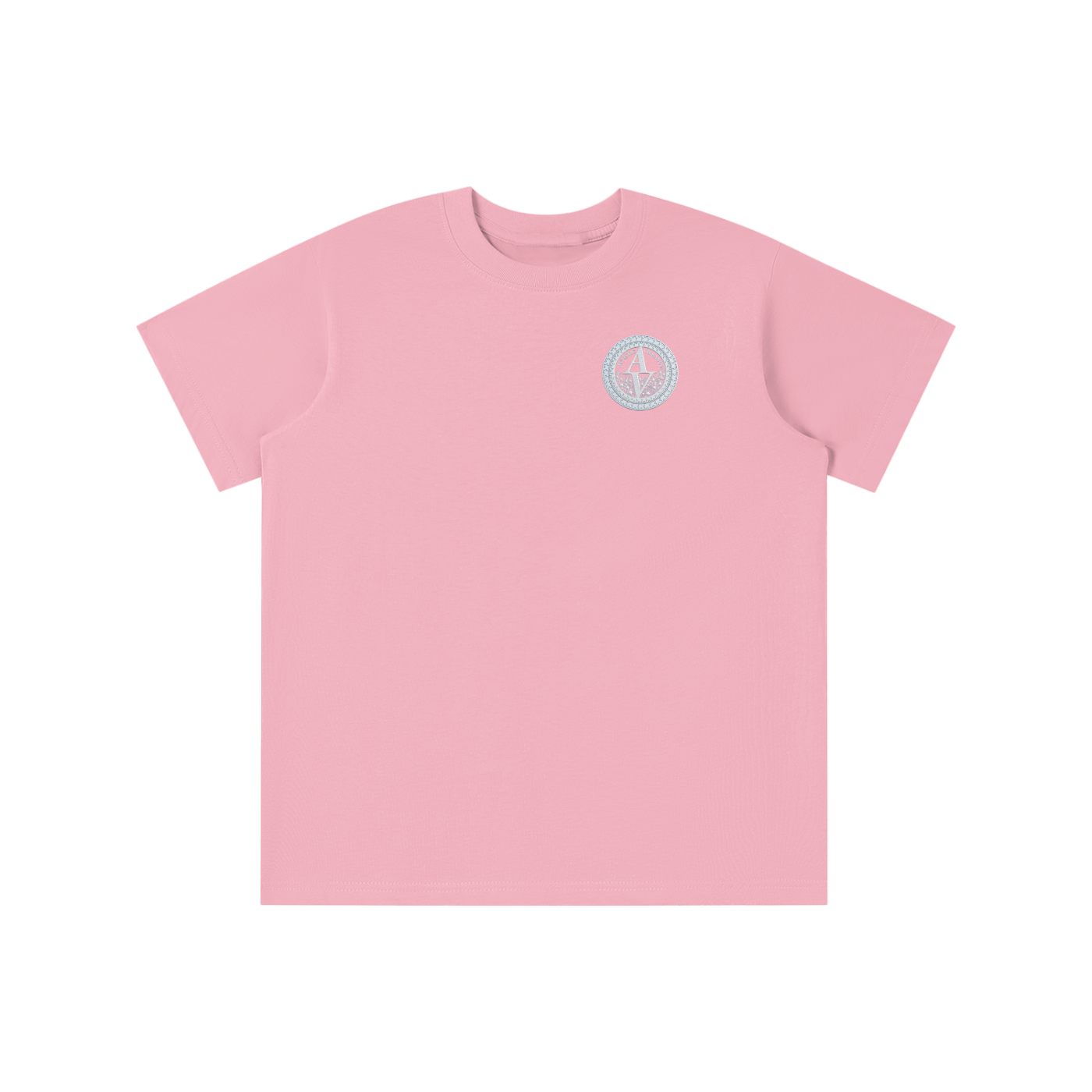 Autistic Vibrance Kids' White Logo T-shirt