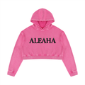 Women’s Mineral Washed Crop Hoodie
