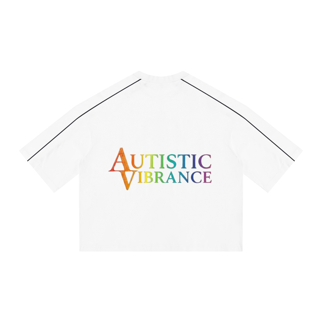Unisex Heavyweight Boxy Piping T-Shirt
