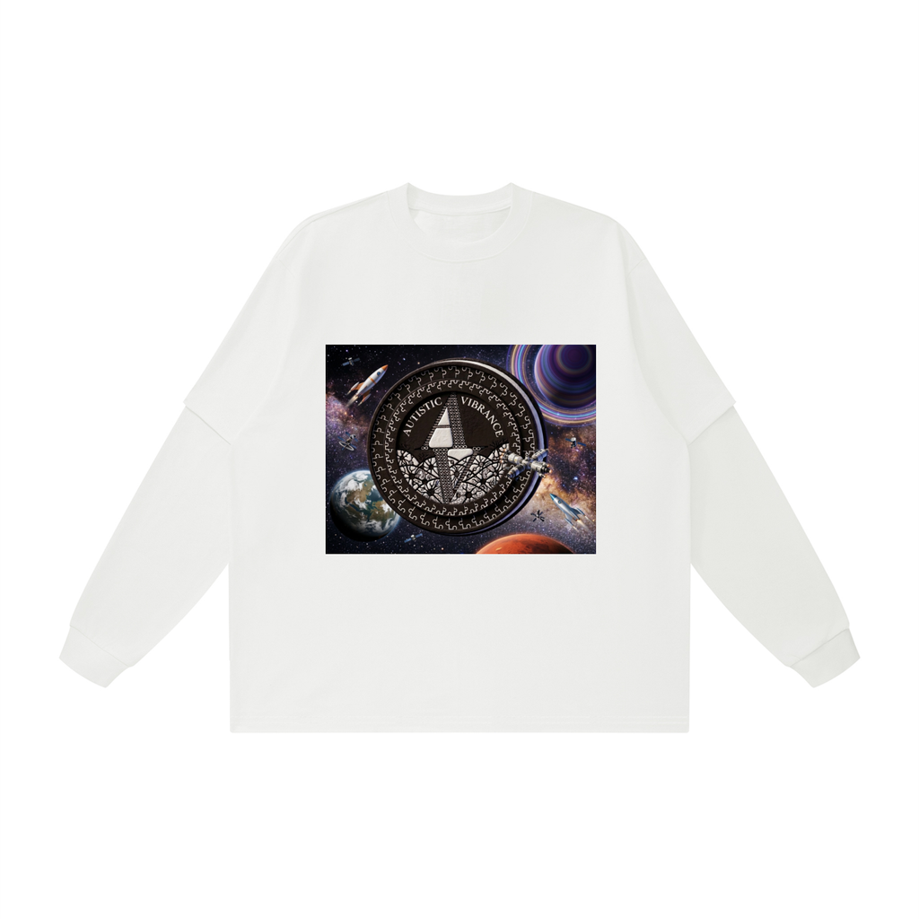 Unisex Layered Oversized T-Shirt