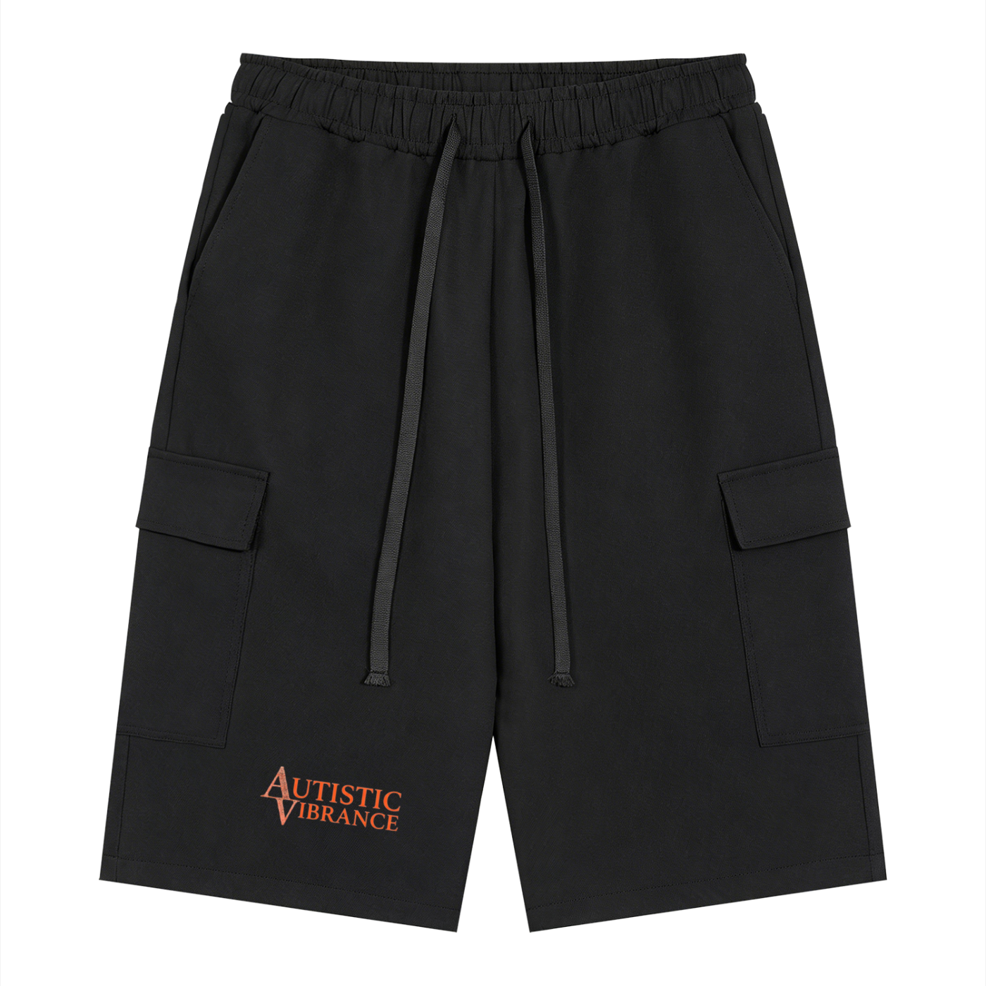 Autistic Vibrance Drawstring Cargo Shorts