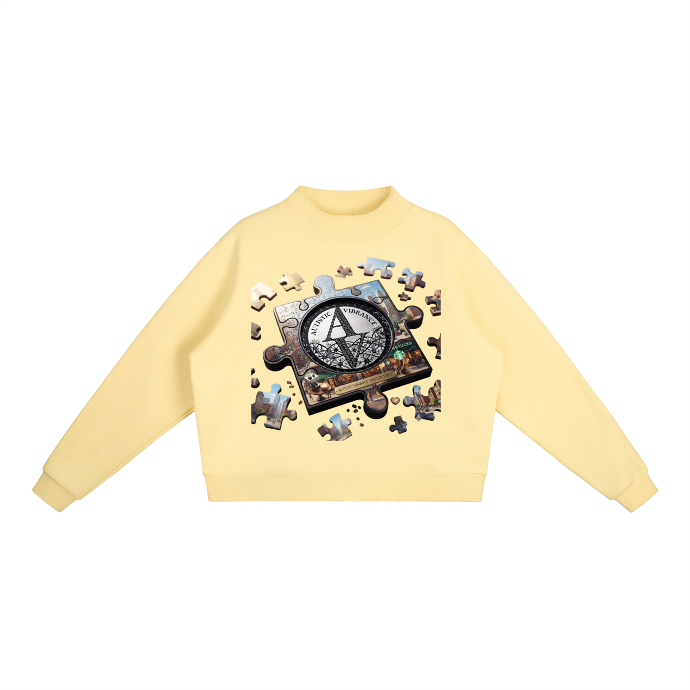 Autistic Vibrance Crew Sweatshirt
