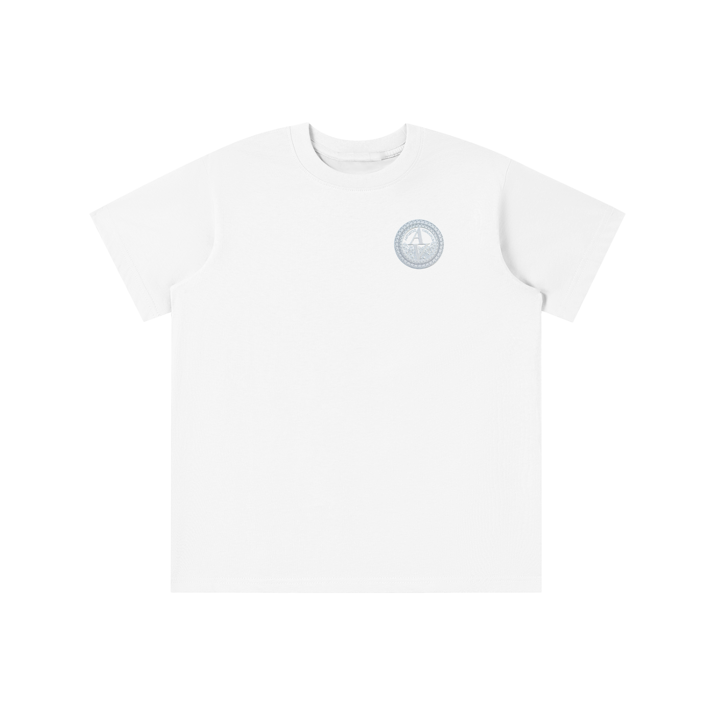 Autistic Vibrance Kids' White Logo T-shirt