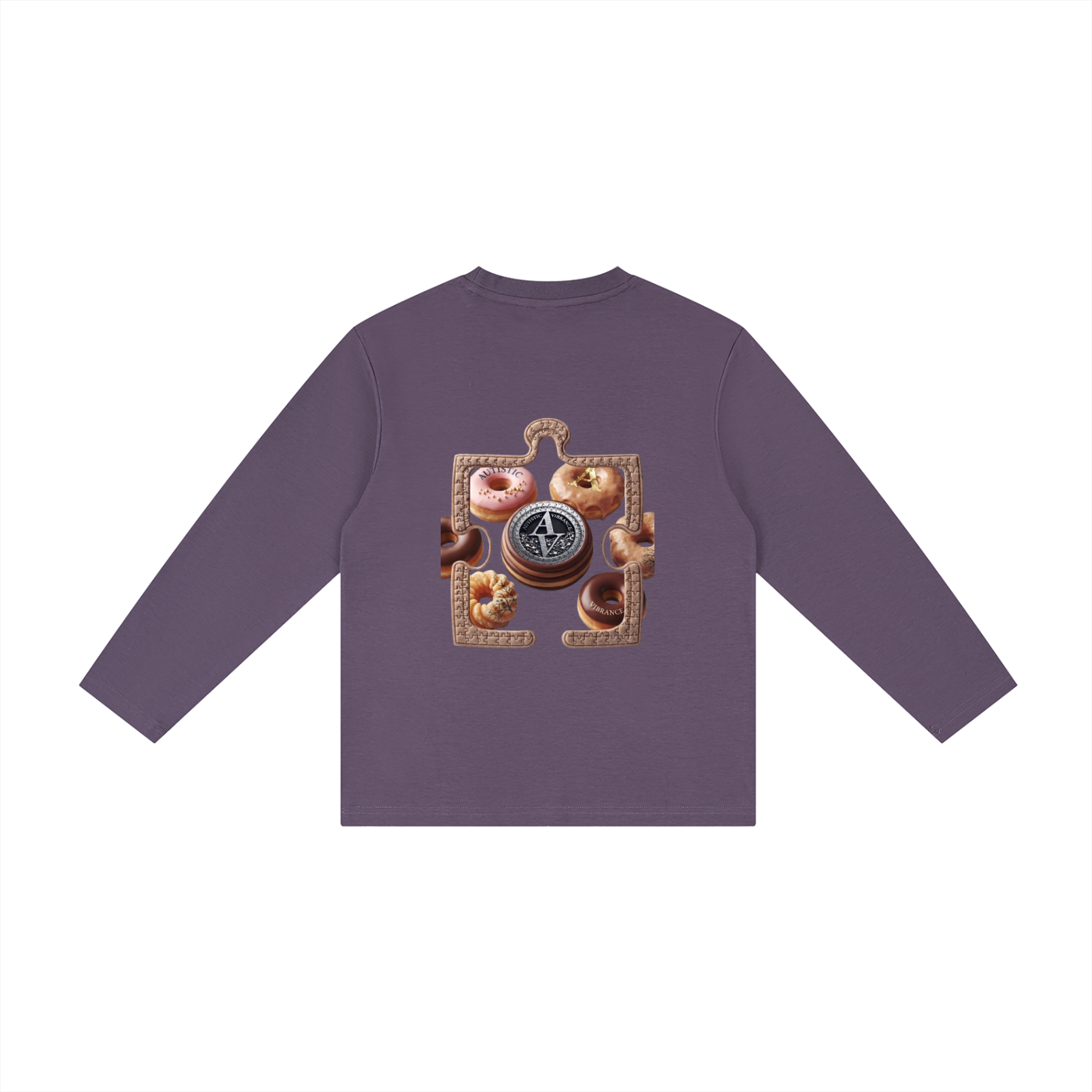 Kid's Drop Shoulder Long Sleeve T-Shirt