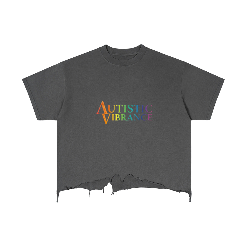 Autistic Vibrance Cropped Shirt
