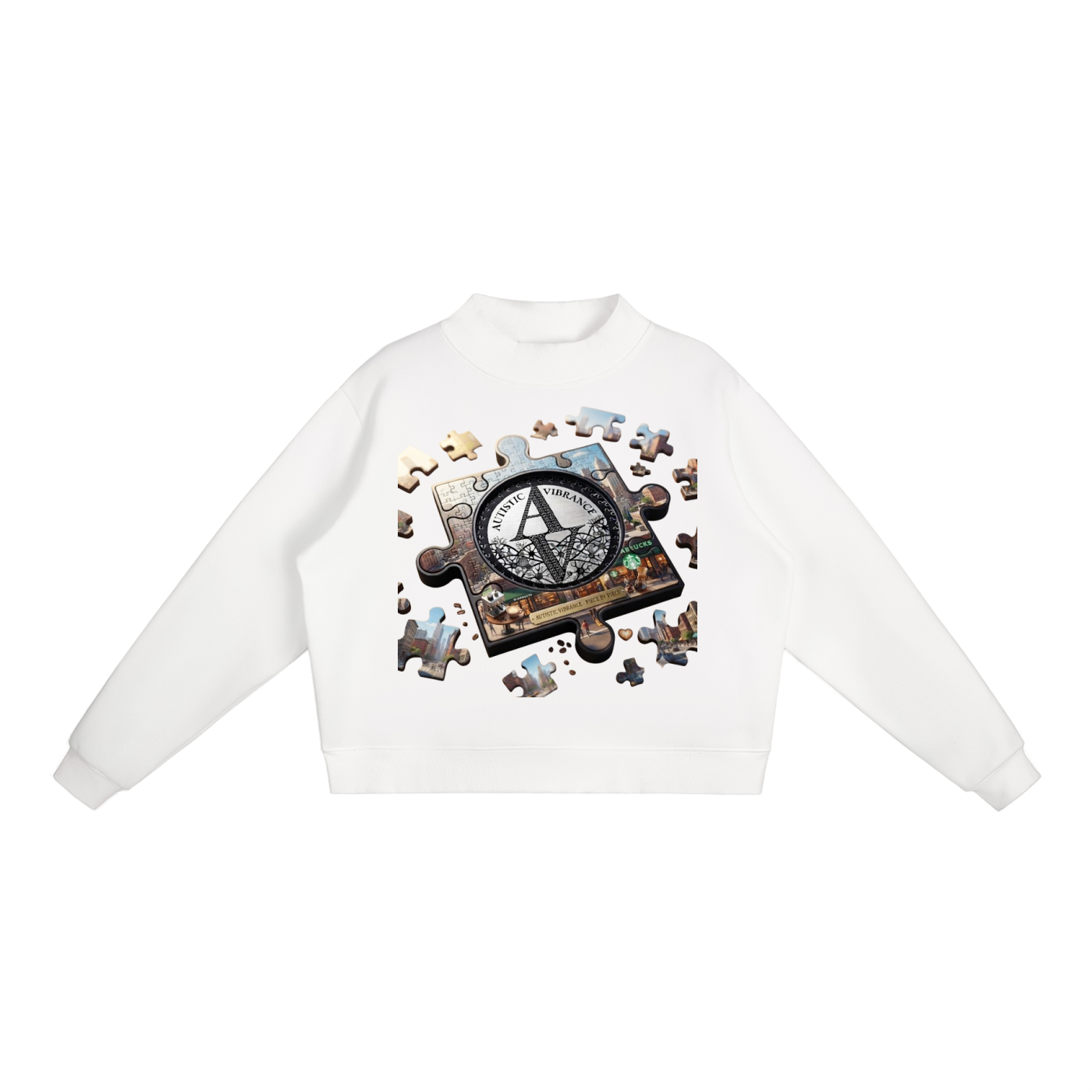 Autistic Vibrance Crew Sweatshirt