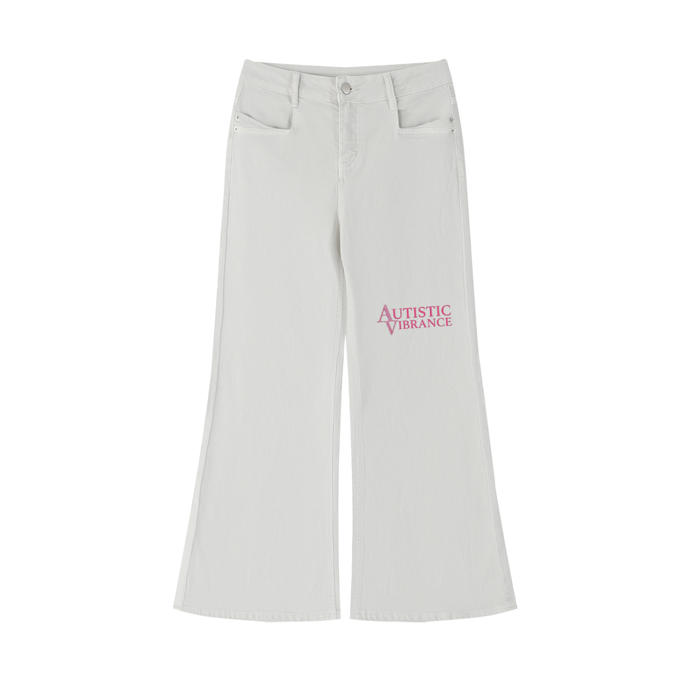 Women's Vintage Wash Flared Leg Jeans