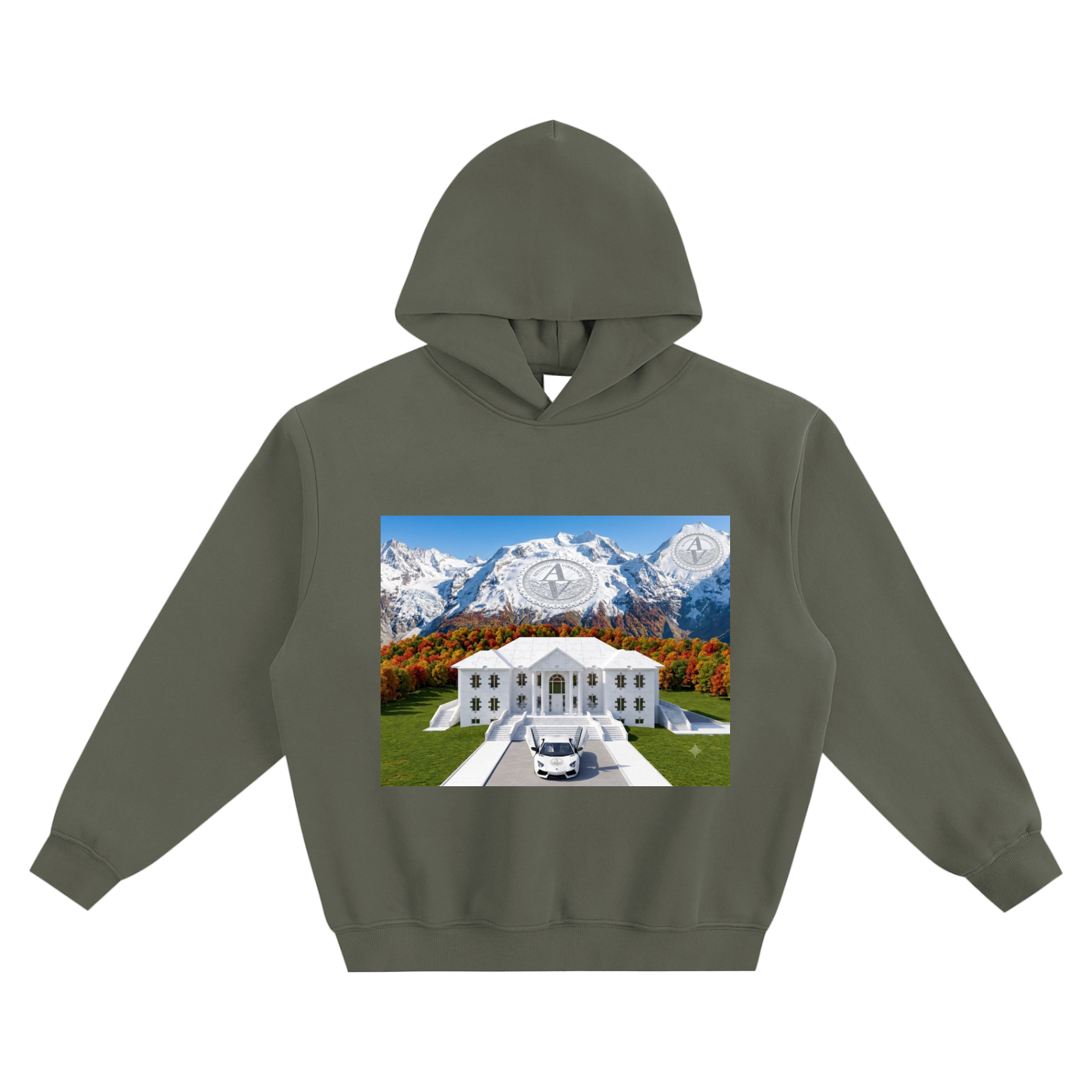 Fleeced Boxy Hoodie