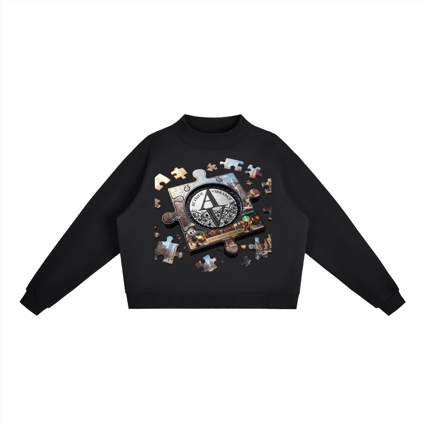 Autistic Vibrance Crew Sweatshirt