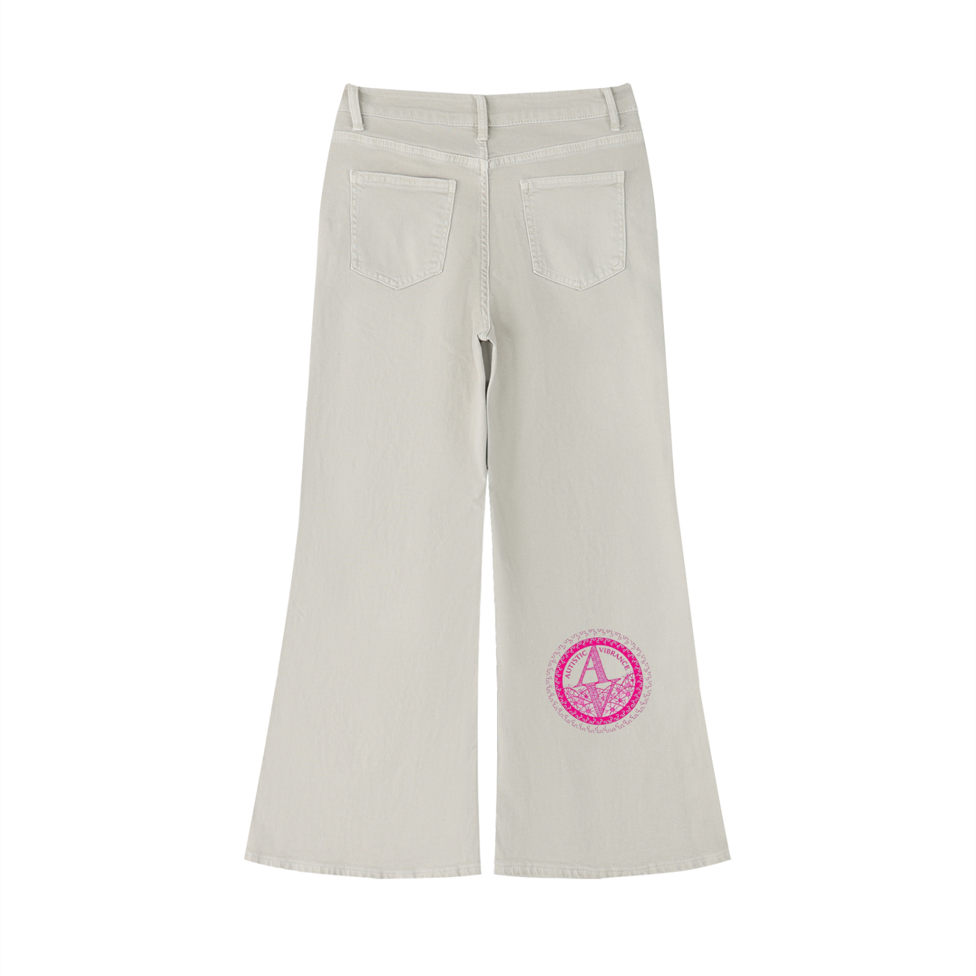 Women's Vintage Wash Flared Leg Jeans