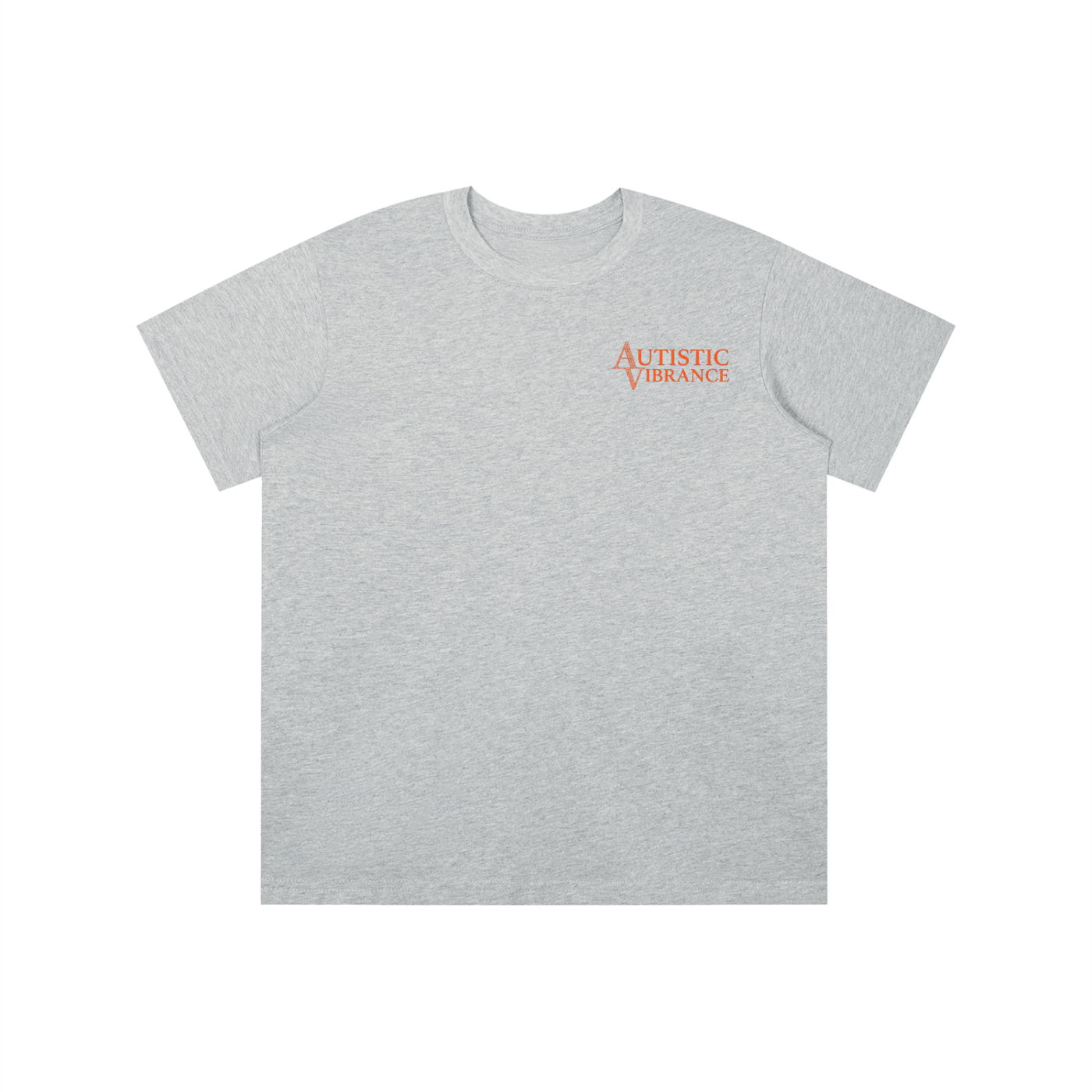 Autistic Vibrance Kids' Orange Logo T-shirt