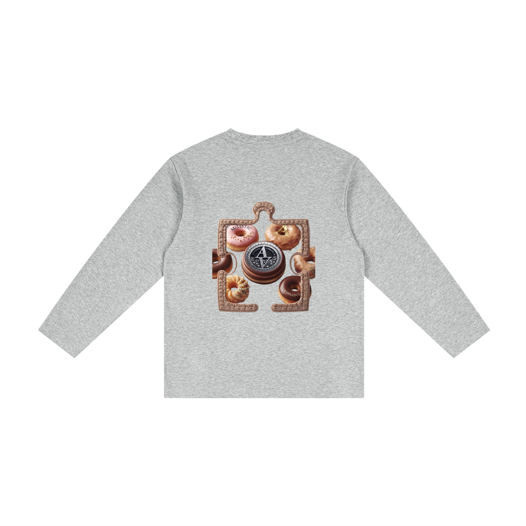 Kid's Drop Shoulder Long Sleeve T-Shirt