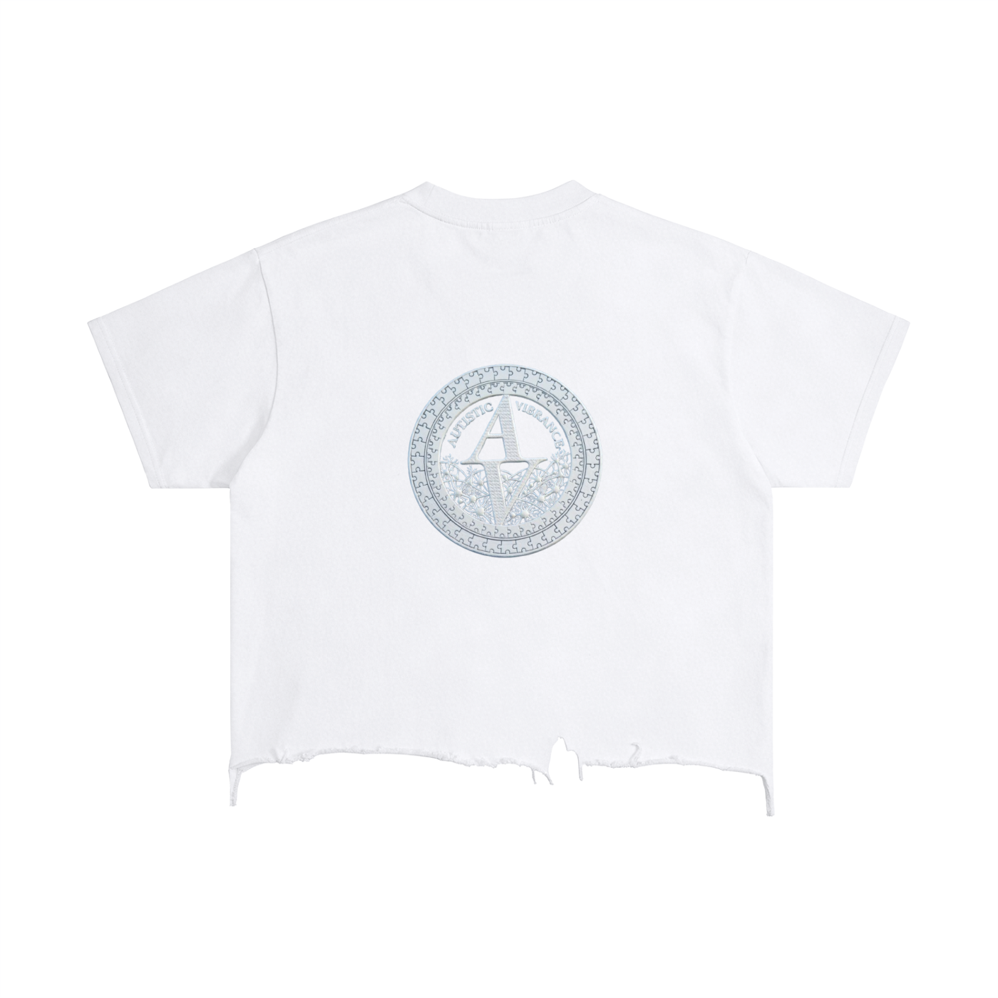 Autistic Vibrance Cropped Shirt