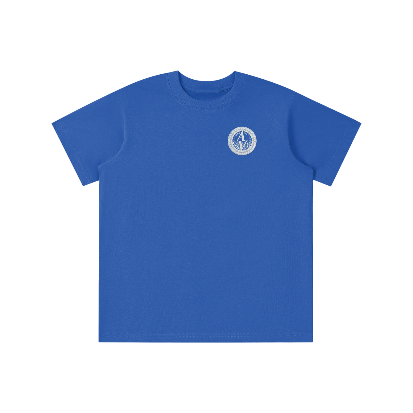 Autistic Vibrance Kids' White Logo T-shirt