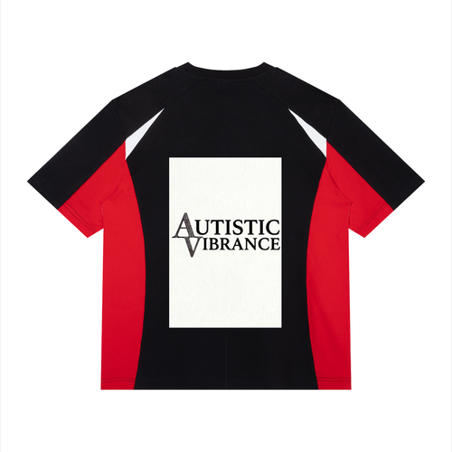 Autistic Vibrance BW&R T-Shirt