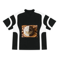 Unisex Color Block V-Neck T-Shirt