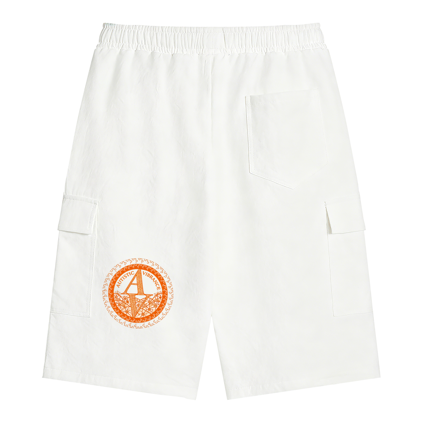 Unisex Drawstring Cargo Shorts