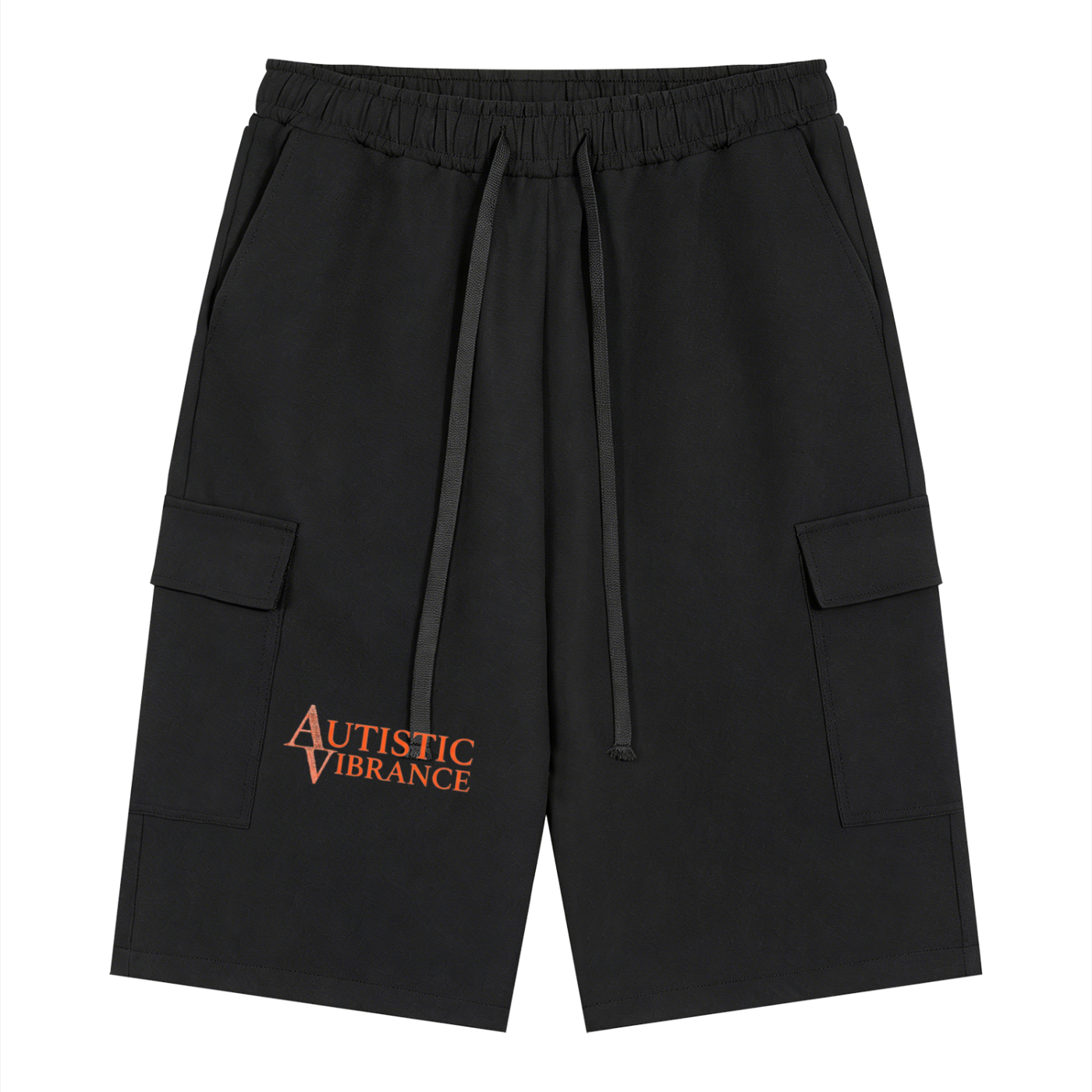 Unisex Drawstring Cargo Shorts