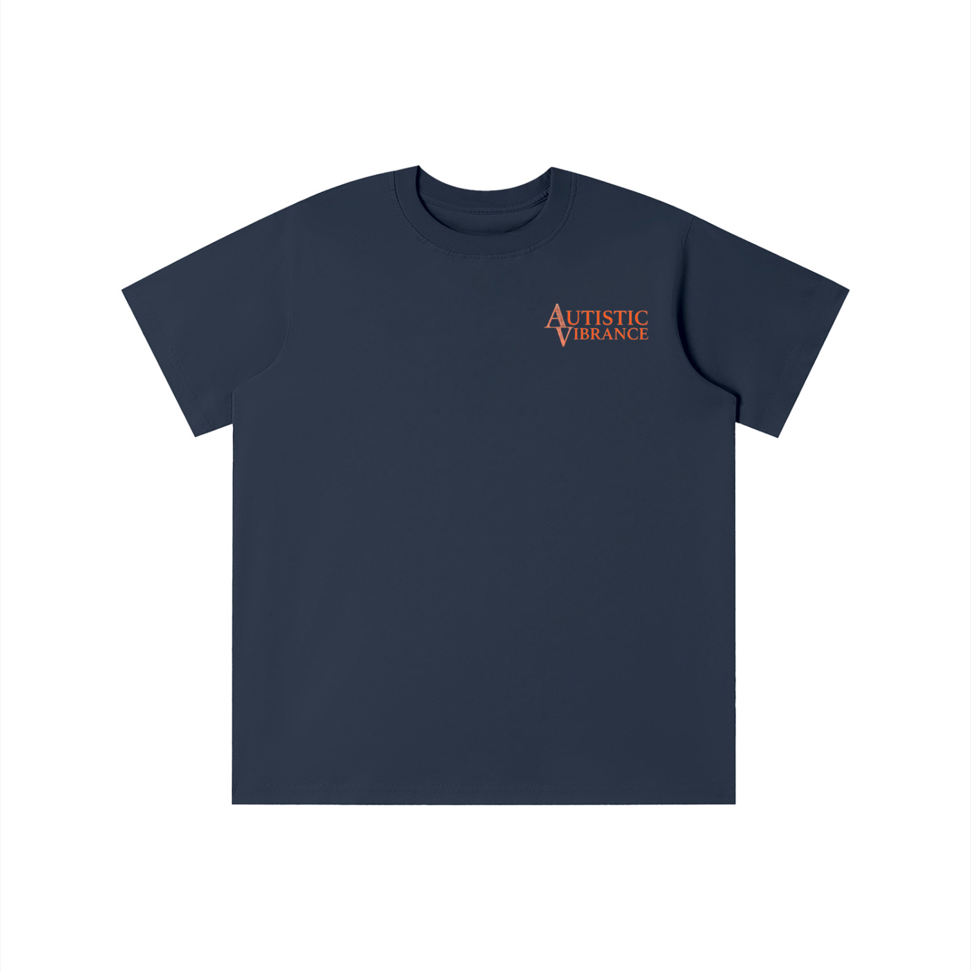 Autistic Vibrance Kids' Orange Logo T-shirt