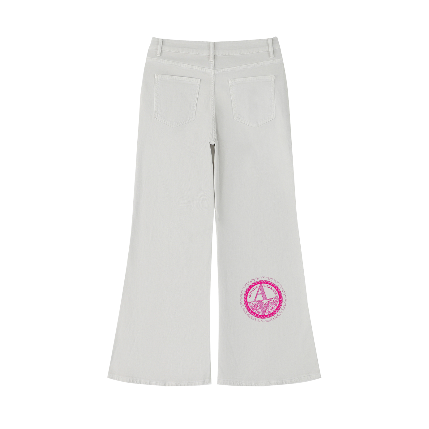 Women's Vintage Wash Flared Leg Jeans