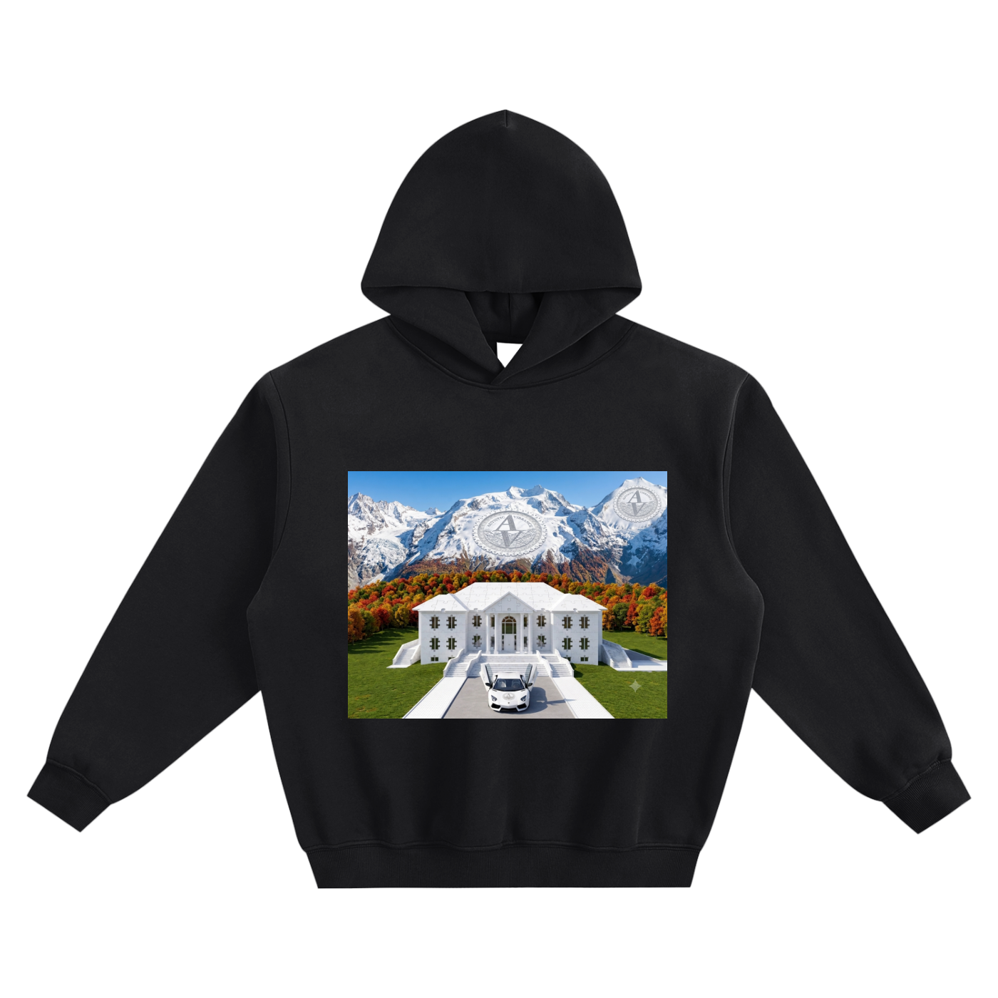 Fleeced Boxy Hoodie